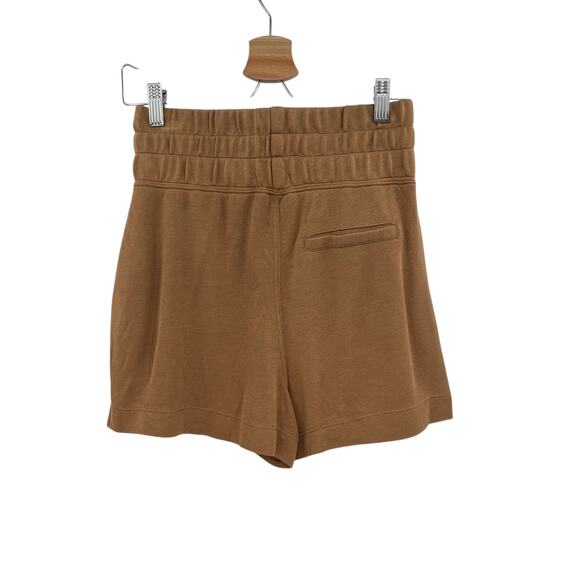 Weekend Los Angeles Tawny Lounge Shorts Pull-On Smocked Pleated Size Small - Picture 5 of 10